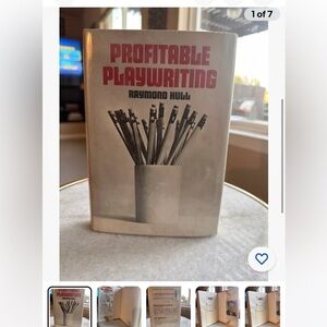 Profitable Playwriting Hardcover Book (Rare) Raymond Hull